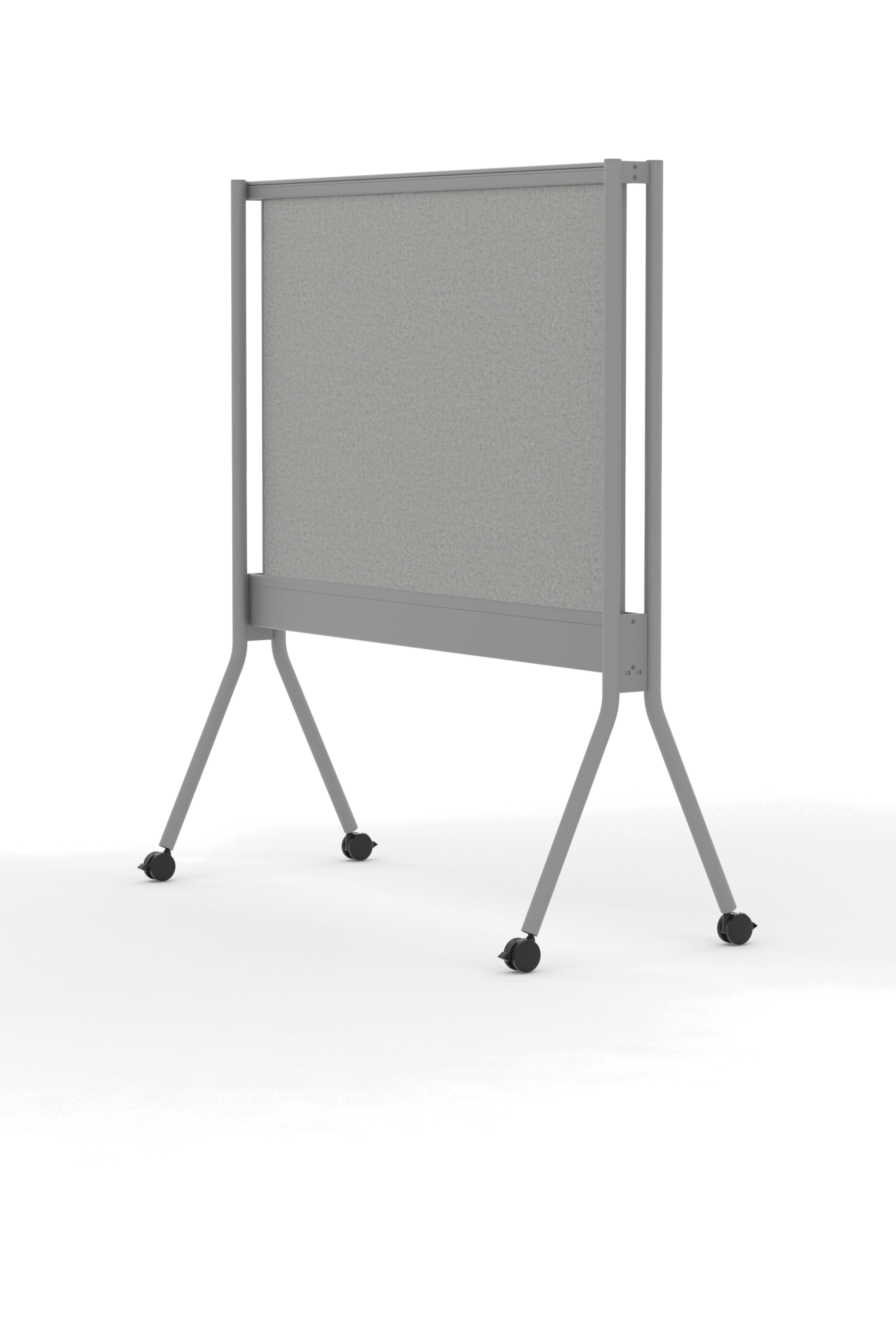 CB7365DP / Drywipe & Fabric Pinboard Easel