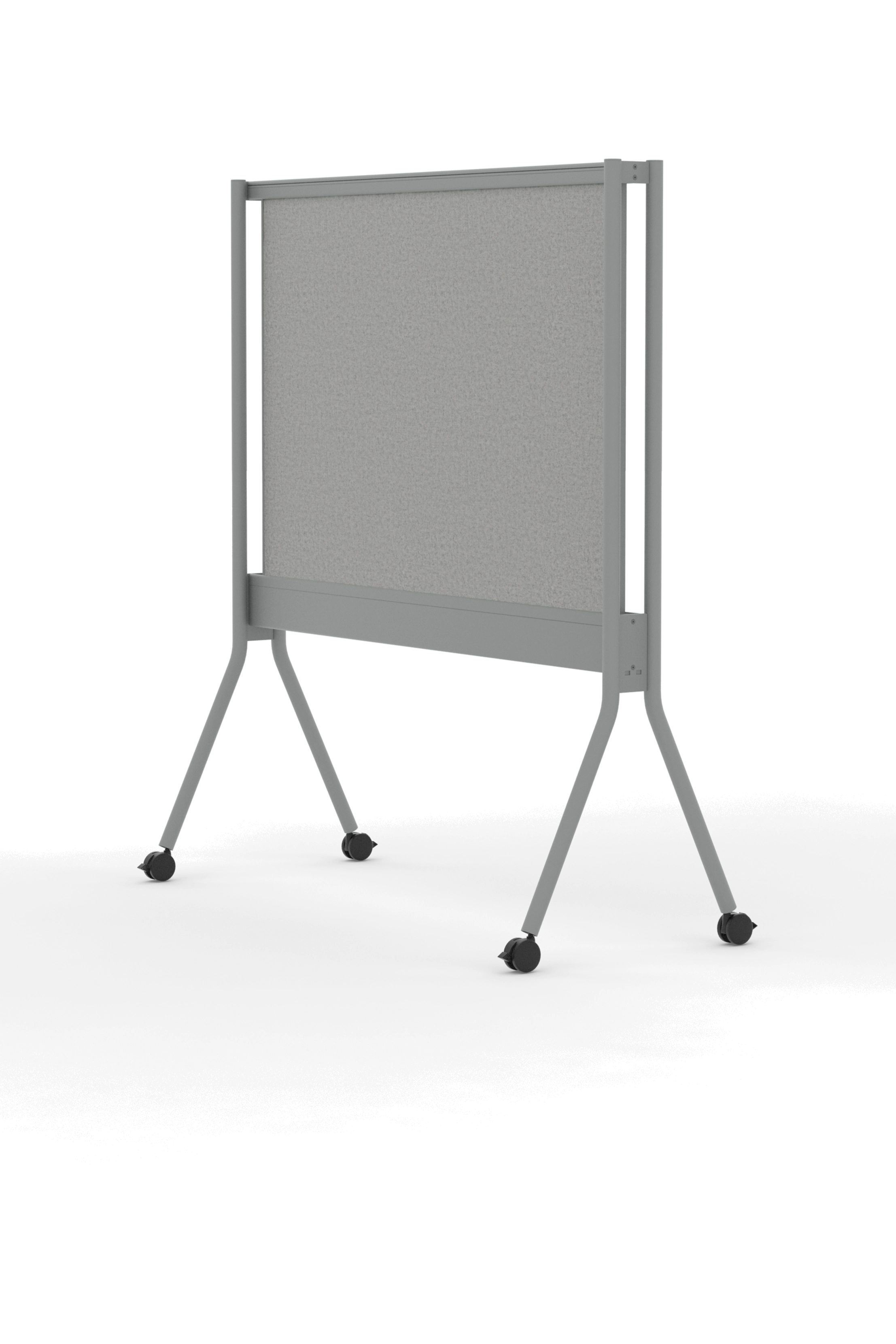 CB7365MDP / Magnetic Drywipe & Fabric Pinboard Easel