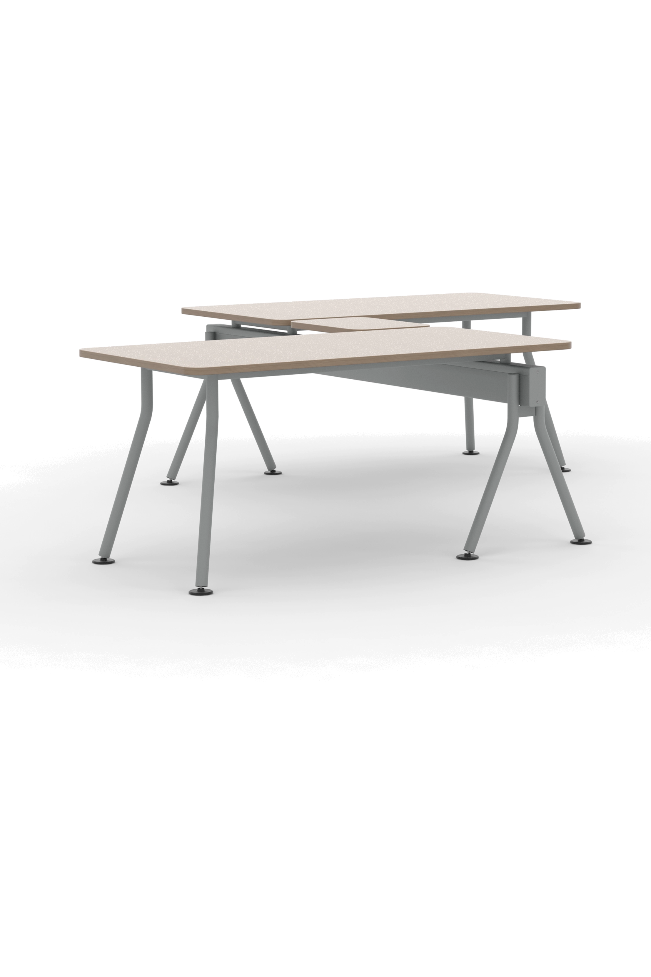CB87BP6030D / 87" Beam with Attached Tables