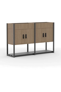 Desk End Config 3 / FDDE4L2PT