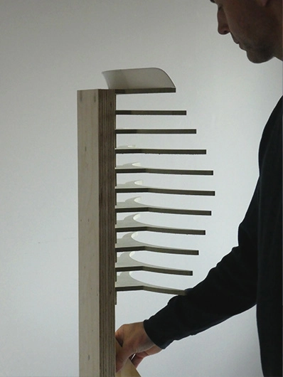 ergonomic partial